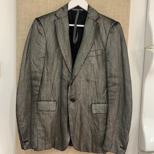 Attachment japan organic distressing jacket